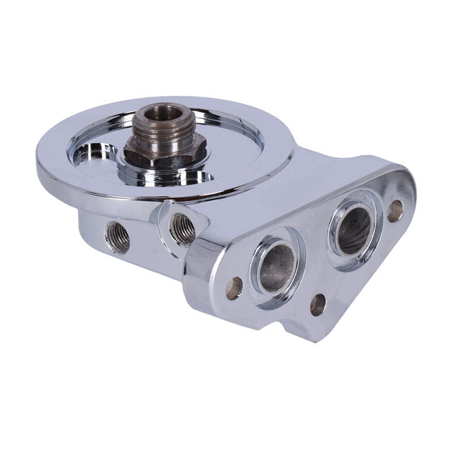 S&S Twin Cam Billet Oil Filter Mount Kit. Chrome – 1999–2005 Dyna; 1999–2006 FLT/Touring
