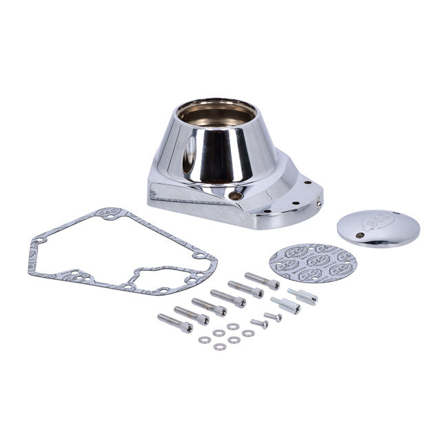 S&S Billet Cam Cover. Chrome – 1973–1992 Big Twin