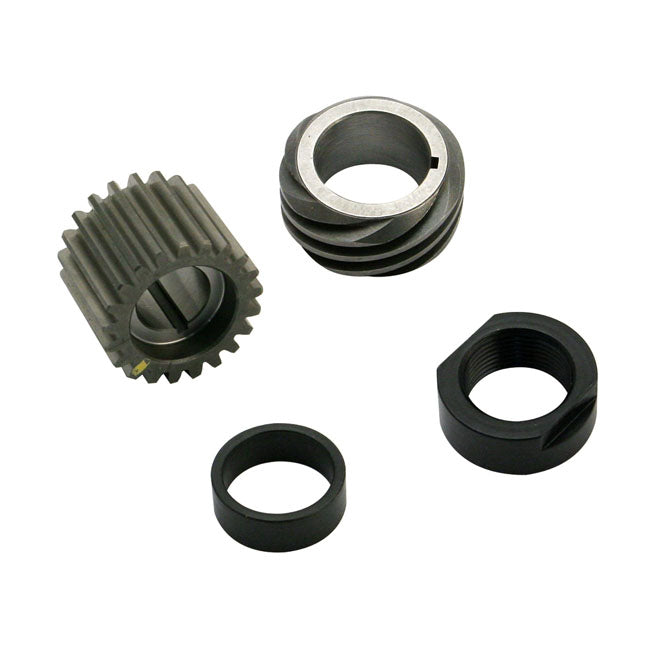 S&S 54-E77 B.t. Pinion Shaft Gear Kit. Yellow – 1954–1965 Panhead; 66-E77 Shovelhead