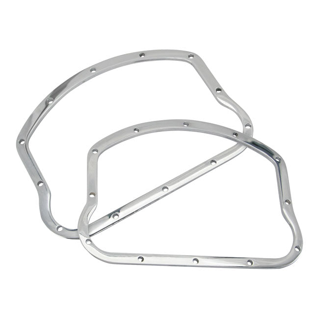 S&S D-Ring Set for Panhead Rocker Covers. Chrome – 1948–1965 Panhead