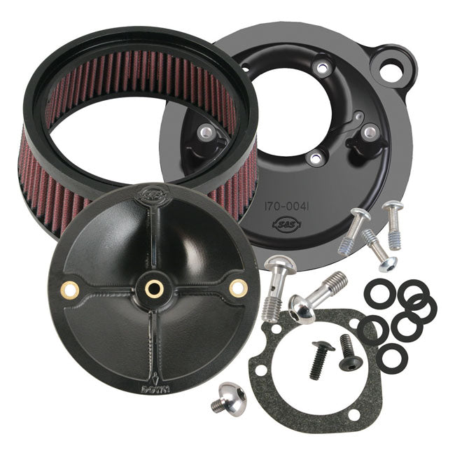 S&S Air Cleaner Kit without Cover – 1991–2006 XL Sportster with CV…