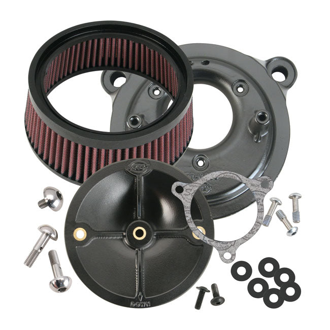 S&S Air Cleaner Kit without Cover – 2016–2017 Softail; 2017 Fxdls; 2008–2013…