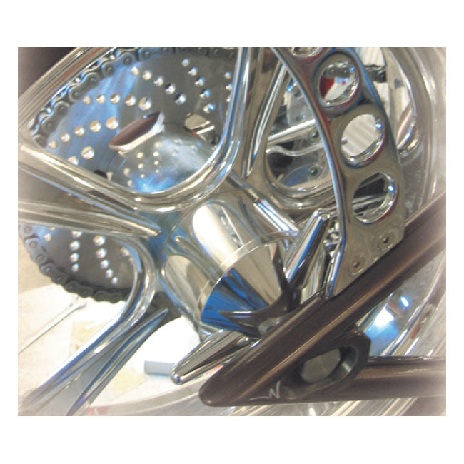 Kustom Tech Spinner Wheel Hub Cover. Aluminum – Up to 1999 H-D with Stock and…