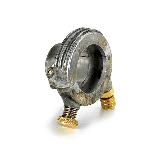 Kustom Tech K-Tech Deluxe External Throttle Housing. Raw Aluminium – 1" / 25.4 mm Handlebars