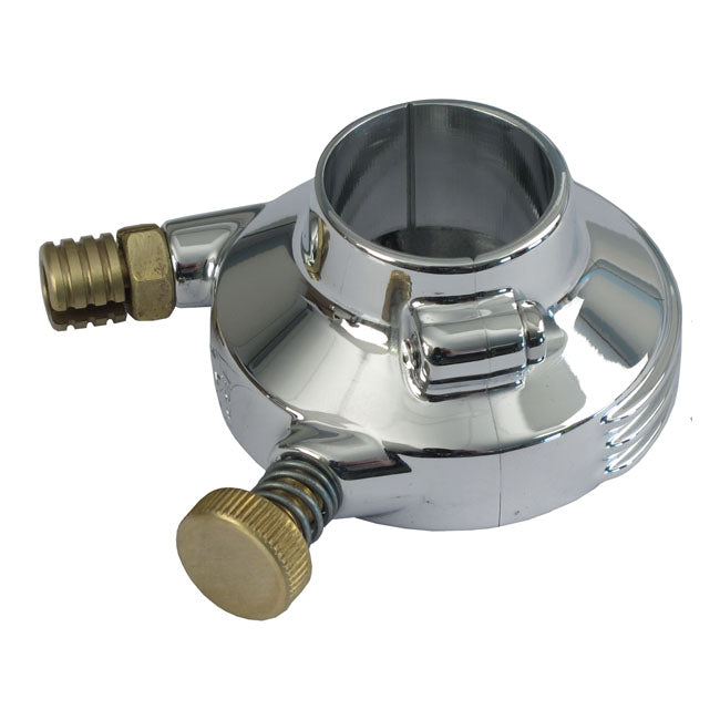 Kustom Tech K-Tech Deluxe External Throttle Housing. Polished Aluminium – for 7/8" (22 mm) Handlebars
