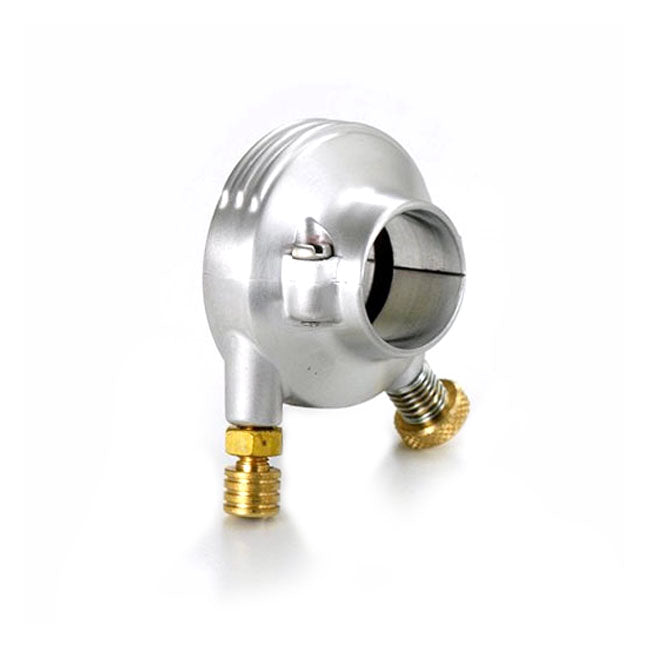 Kustom Tech K-Tech Deluxe External Throttle Housing. Satin Aluminium – for 7/8" (22 mm) Handlebars