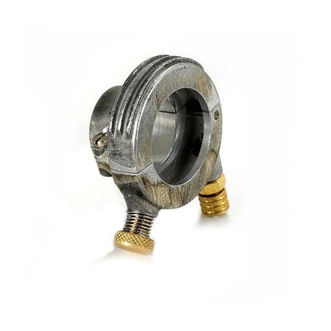 Kustom Tech K-Tech Deluxe External Throttle Housing. Raw Aluminium – for 7/8" (22 mm) Handlebars