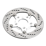 Kustom Tech K-Tech, Drilled Brake Rotor Stainless Steel 8 1/2 Inch – 2000–2025 Softail; 2000–2017 Dyna…