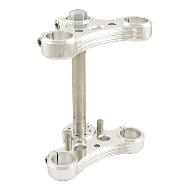 Kustom Tech K-Tech Extra Narrow 39 mm Triple Trees. Polished – for Models with 39 mm Fork Tubes and…