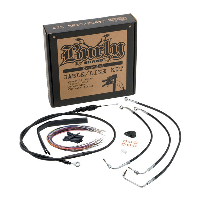 Burly high bar cable & line extension kit