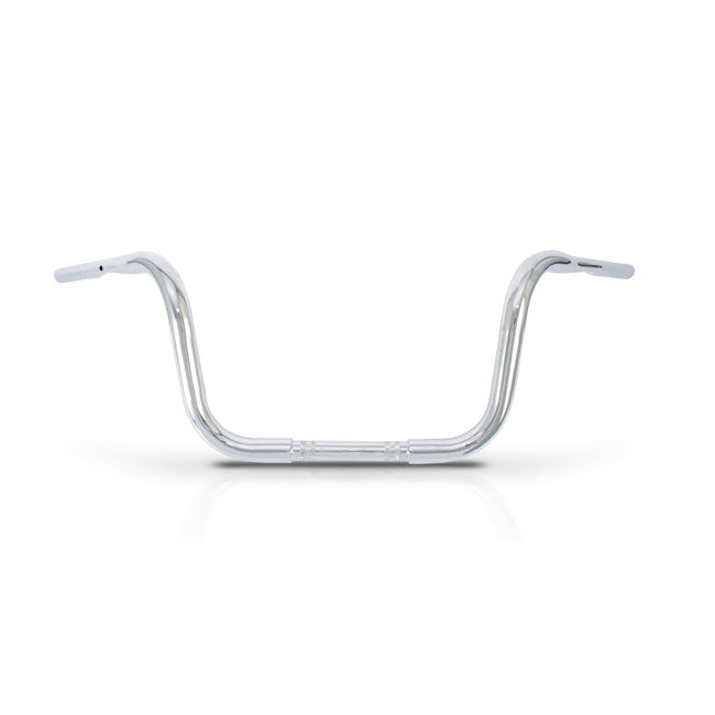 Burly 1.25" Gorilla Apes. 10" Rise. Chrome – 1982–2022 H-D with 1" I.d. Risers