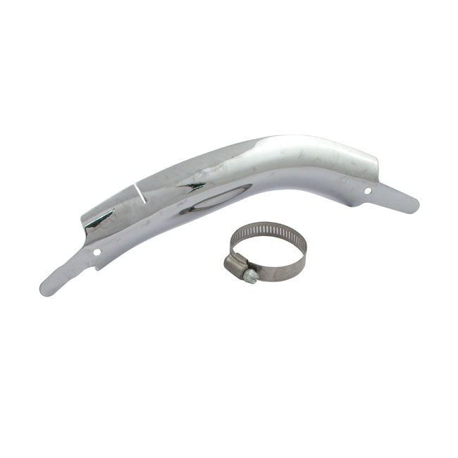 MCS FLT Front Header Heat Shield Chrome – 1981–1991 FLT/Touring