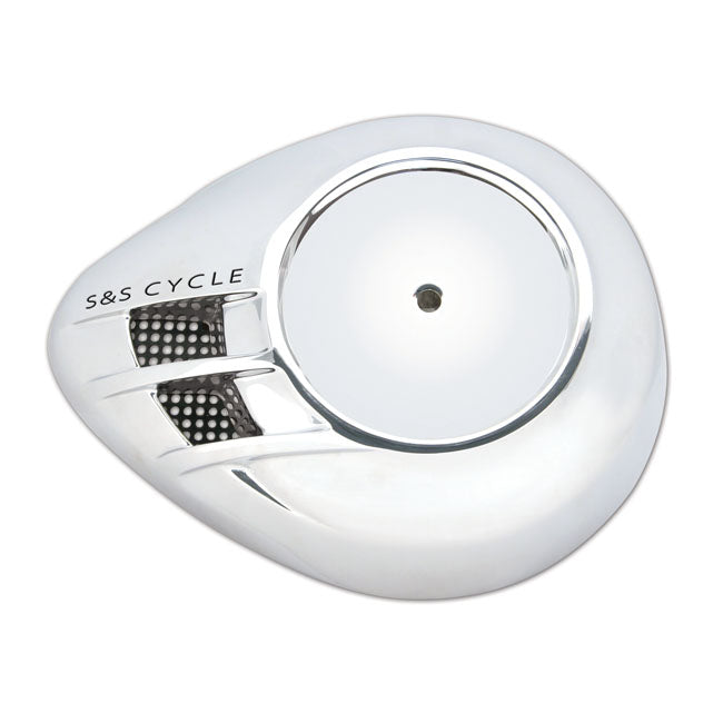 S&S Stealth Air Stream Air Cleaner Cover. Chrome – S&S Stealth Air Cleaners