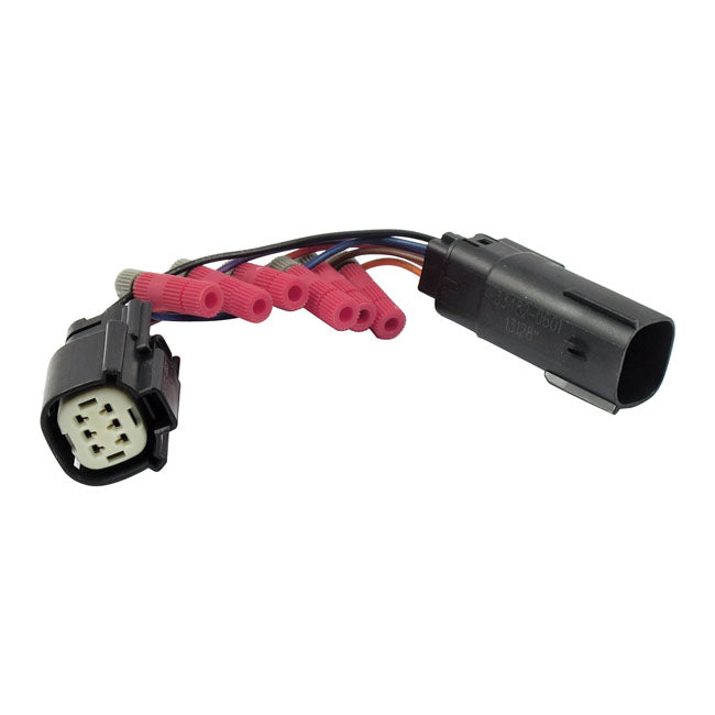 Custom Dynamics Power Tap Wiring Adapter. 6 Pin Adapter – 2014–2025 FLT/Touring (2023–2025 Cvo…
