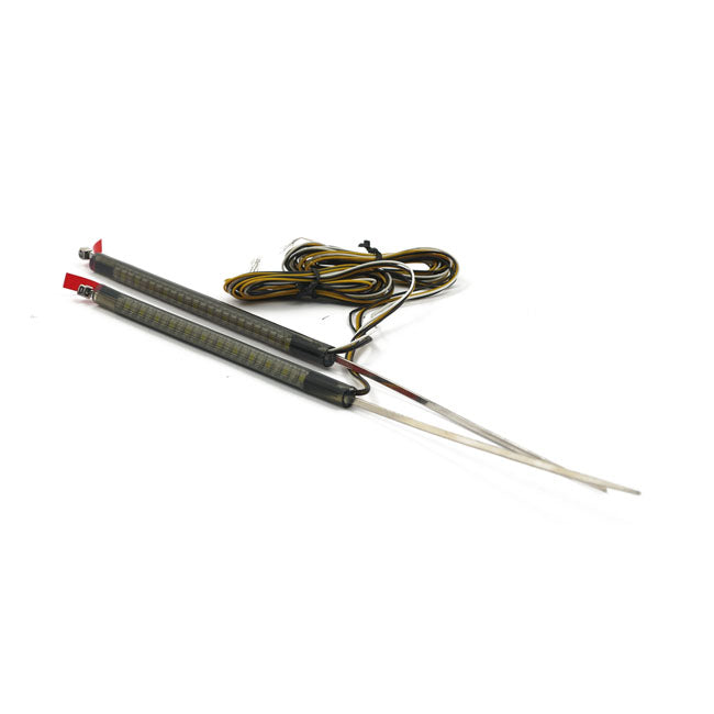 Custom Dynamics Truwrapz® LED Turn Signals – 49 mm Fork Legs