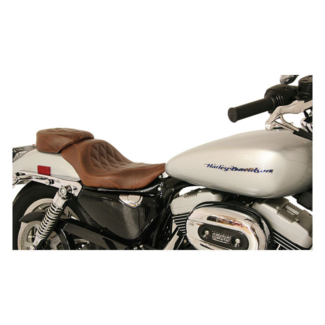 Mustang Wide Tripper Passenger Seat – 2004–2022 XL Sportster