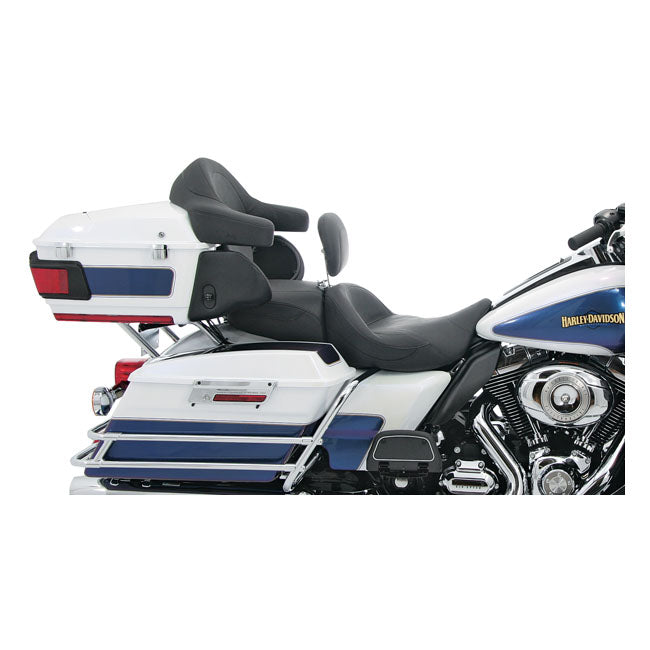 Mustang Super Touring Seat. with Rider Backrest – 2008–2025 FLT/Touring; 2009–2025…