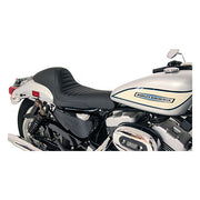Mustang Cafe Solo Seat – 2004–2022 XL Sportster with 3.3 Gallon…