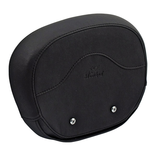 Mustang Vintage Sissy Bar Back Pad. Black – 2006–2017 Softail with 200 mm Tyre