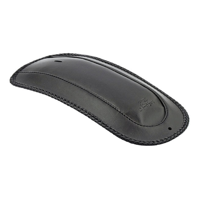 Mustang Rear Fender Bib. Plain with Braided Edges – 1993–2017 Dyna FXDWG; 2006–2017 Dyna