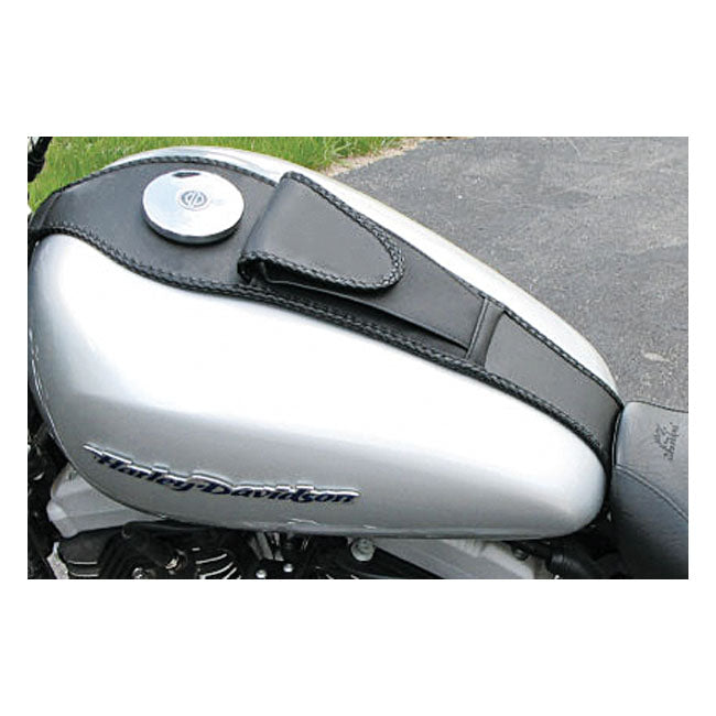 Mustang Tank Bib (Dash Panel). with Pouch – 2004–2022 XL Sportster with 4.5 Gallon…