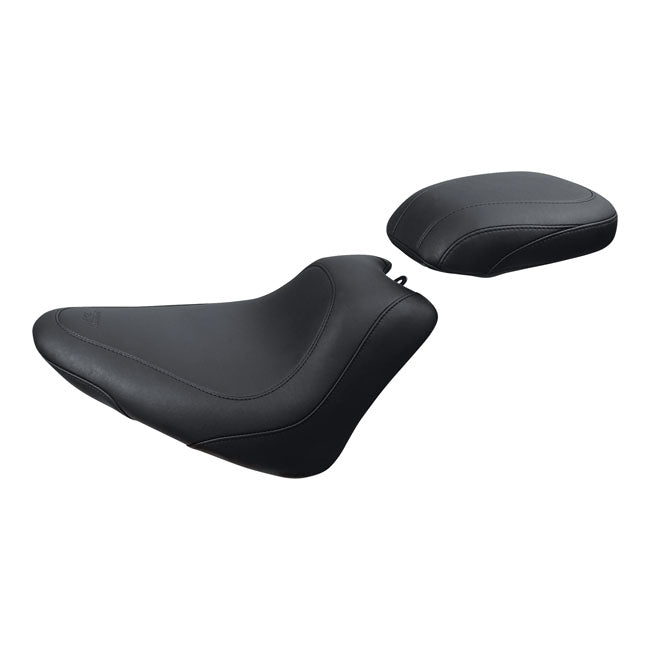 Mustang Wide Tripper Passenger Seat – 2011–2013 Softail FXS Blackline…