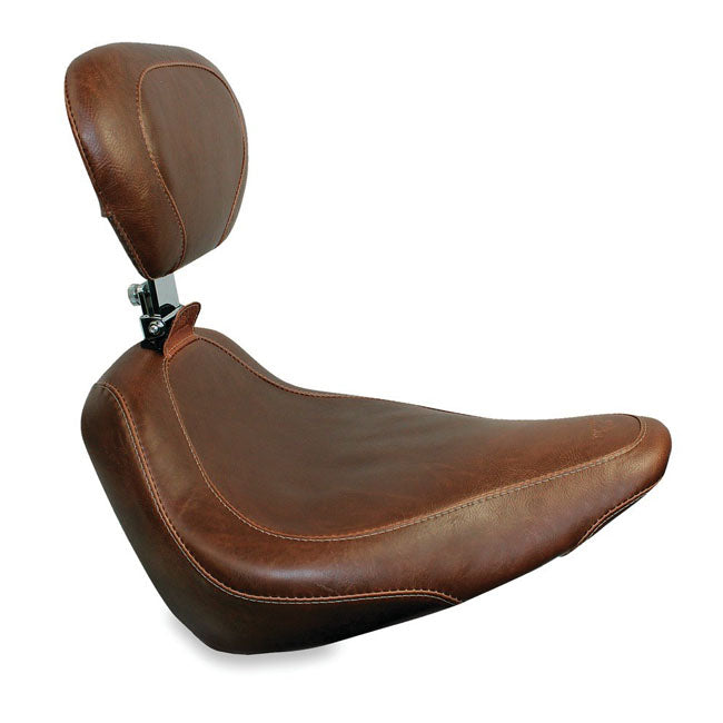 Mustang Wide Tripper Solo Seat. with Rider Backrest – 2000–2006 Twin Cam Softail with Up to…
