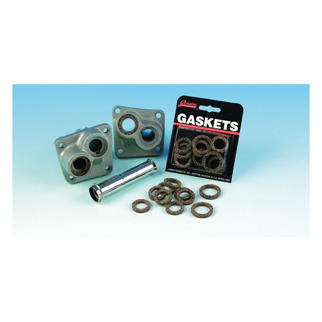James Gaskets Pushrod Cover Seal Kit. Cork – 1948–1965 Panhead; 66-E79 Shovelhead