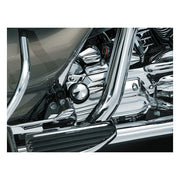 Kuryakyn Oil Filler Spout Cover. Chrome – 1993–2006 DRESSERS; ROAD KINGS; Road…