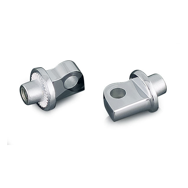 Kuryakyn Splined Male Mount Peg Adapters – Traditional H-D Style Male Mount