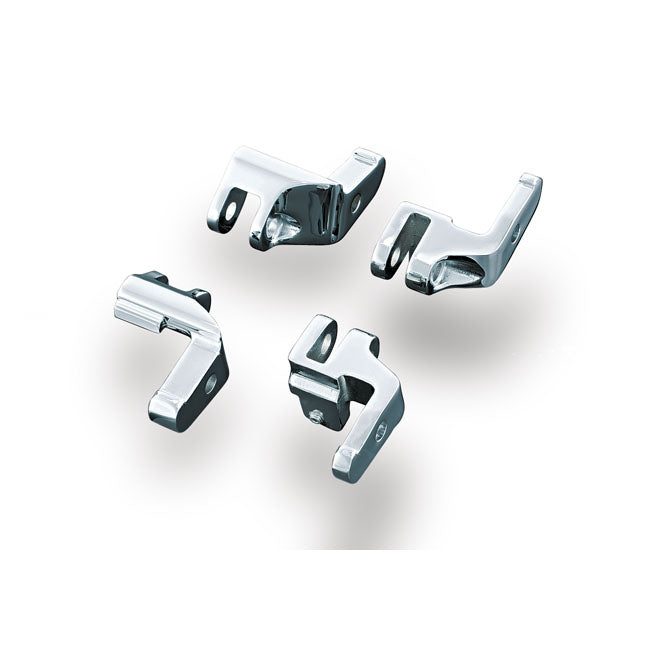 Kuryakyn Rider Floorboard Relocator Brackets – 1997–2016 Electra Glides; Road Glides…