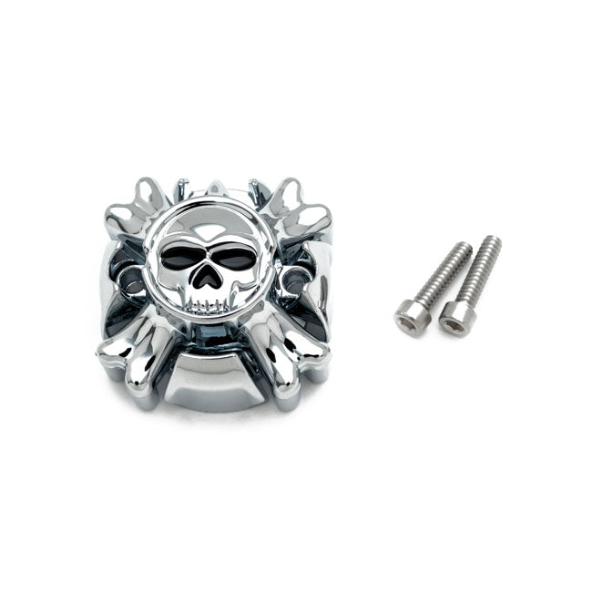 Kuryakyn Replacement Zombie End Cap Kit Chrome