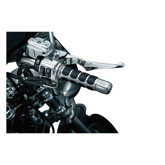 Kuryakyn Mechanical Throttle Cruise Assist Chrome – Universal; for Models with 1" (25.4mm)…