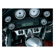 Kuryakyn Switch Panel Accent. Chrome – 1996–2013 Electra Glides; 2006–2013 FLHX
