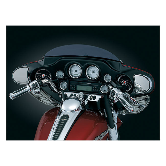 Kuryakyn Switch Panel Accent. Chrome – 1996–2013 Electra Glides; 2006–2013 FLHX