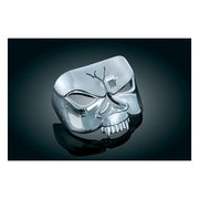 Kuryakyn Zombie Taillight Cover. Chrome – 1973–2025 H-D with Conventional Center…