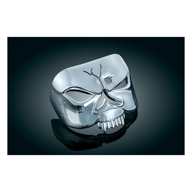 Kuryakyn Zombie Taillight Cover. Chrome – 1973–2025 H-D with Conventional Centre…