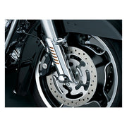 Kuryakyn Lower Leg Deflector Shields. Chrome – 2000–2013 FLT/Touring