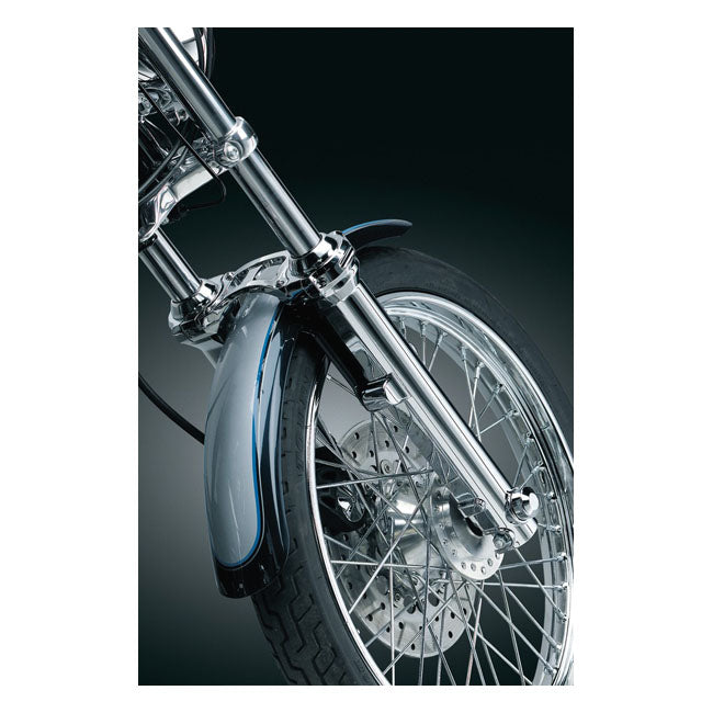Kuryakyn Fork Skins™ Fork Slider Covers. Chrome – 2004–2017 XL Sportster with Single Disc