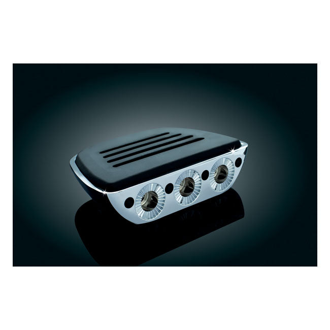 Kuryakyn Premium Mini Floorboard Set. Chrome – All Traditional H-D Male Mount