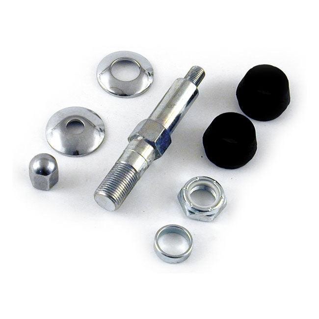 MCS Upper Shock Stud Kit Zinc – 1956–1974 XL Sportster