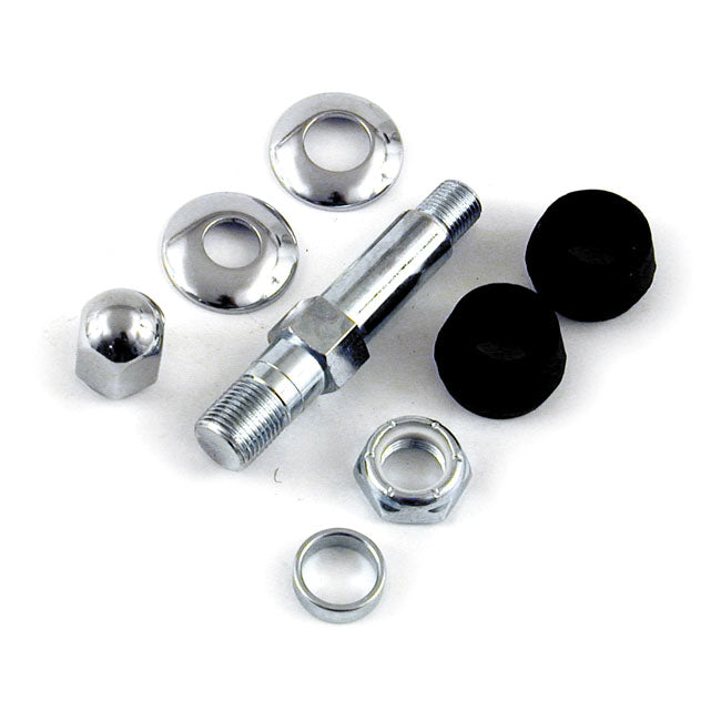 MCS Lower Shock Stud Kit Zinc – 1956–1974 XL Sportster