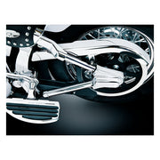 Kuryakyn Swingarm Cover Set. Chrome – 2000–2007 Softail