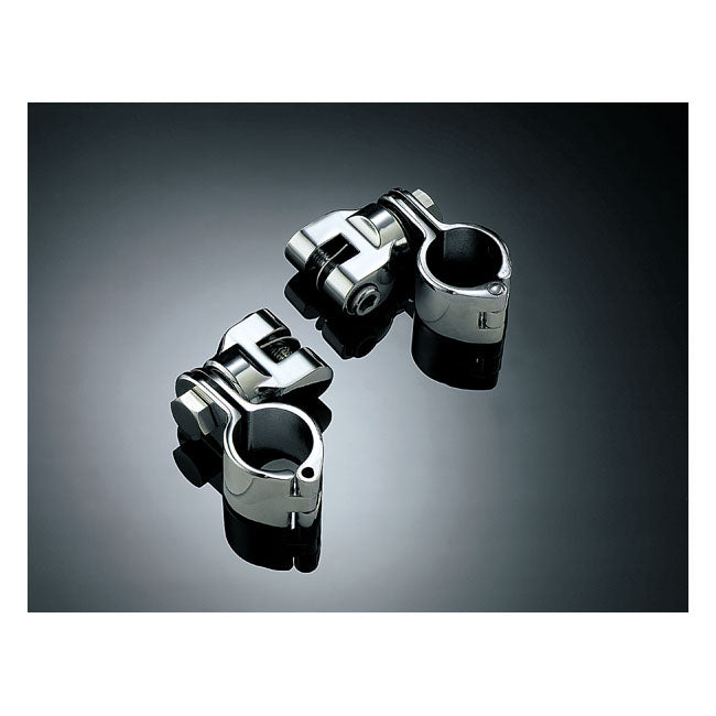 Kuryakyn Magnum Cruise Peg Mounts 1-1/4" (32 mm). Chrome – Traditional H-D Male Mount