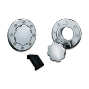 Kuryakyn Flush Mount Gas Cap – 1983–2026 H-D