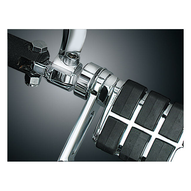 Kuryakyn Foot Peg Extender Set, 2.5" (64 mm) – All H-D with Traditional Male Mount Foot…