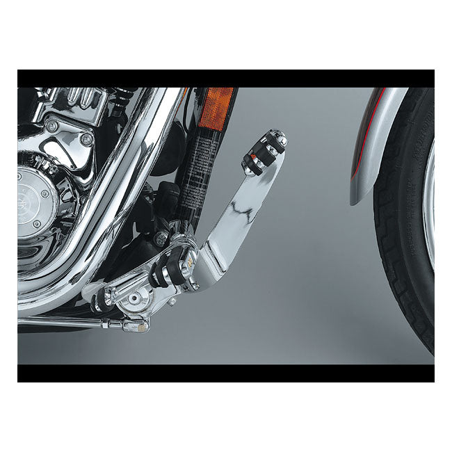 Kuryakyn Dyna Forward Control Kit. 3" Extended. Chrome – 1991–2017 Dyna