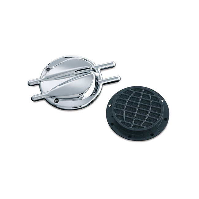Kuryakyn Stinger Trapdoor for Hyperchargers – All Classic Hypercharger Air Cleaners