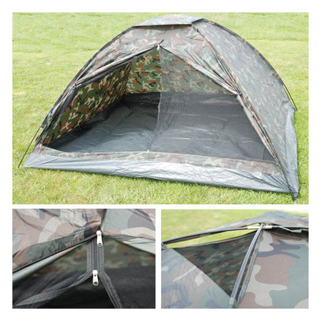 Army Surplus Fostex 4-Person Tent,Camouflage