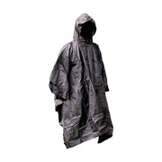 Army Surplus Fostex Poncho, Black
